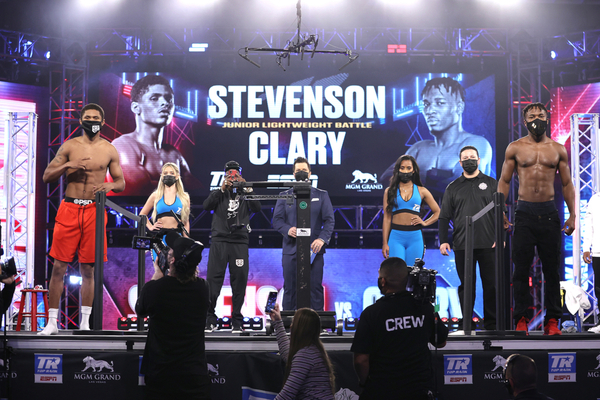 Shakur Stevenson vs Toka Kahn Clary weights, TV channel, running order & undercard