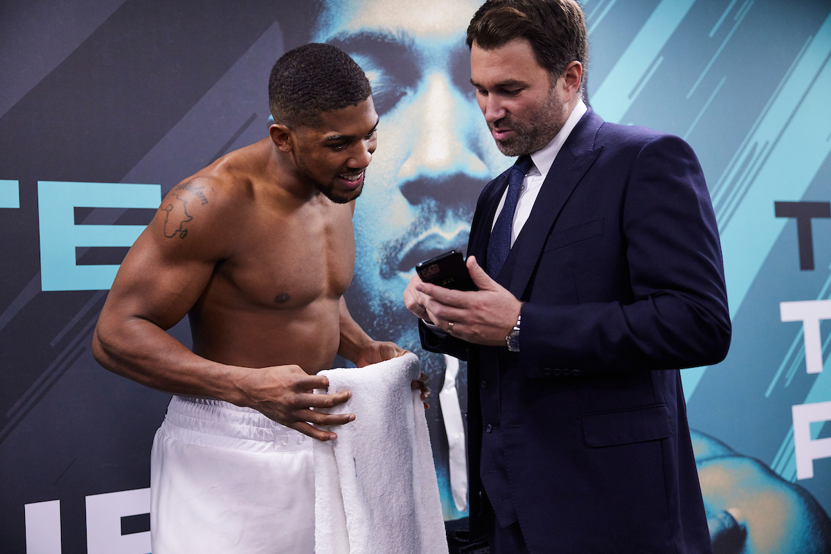 Anthony Joshua remains a huge draw