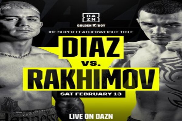 Weekend title fight action: Joseph Diaz vs. Shavkatzon Rakhimov - Patrick Teixeira fights Brian Castano