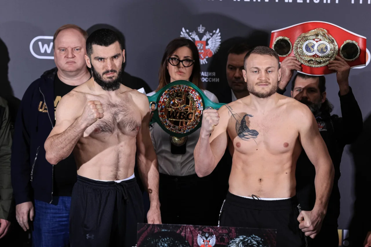 Artur Beterbiev vs Adam Deines weigh-in