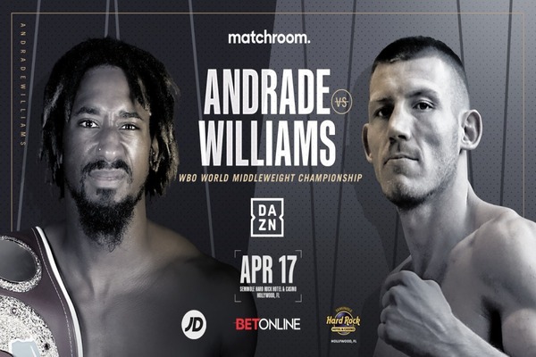Preview: Demetrius Andrade fights Liam Williams this Saturday night