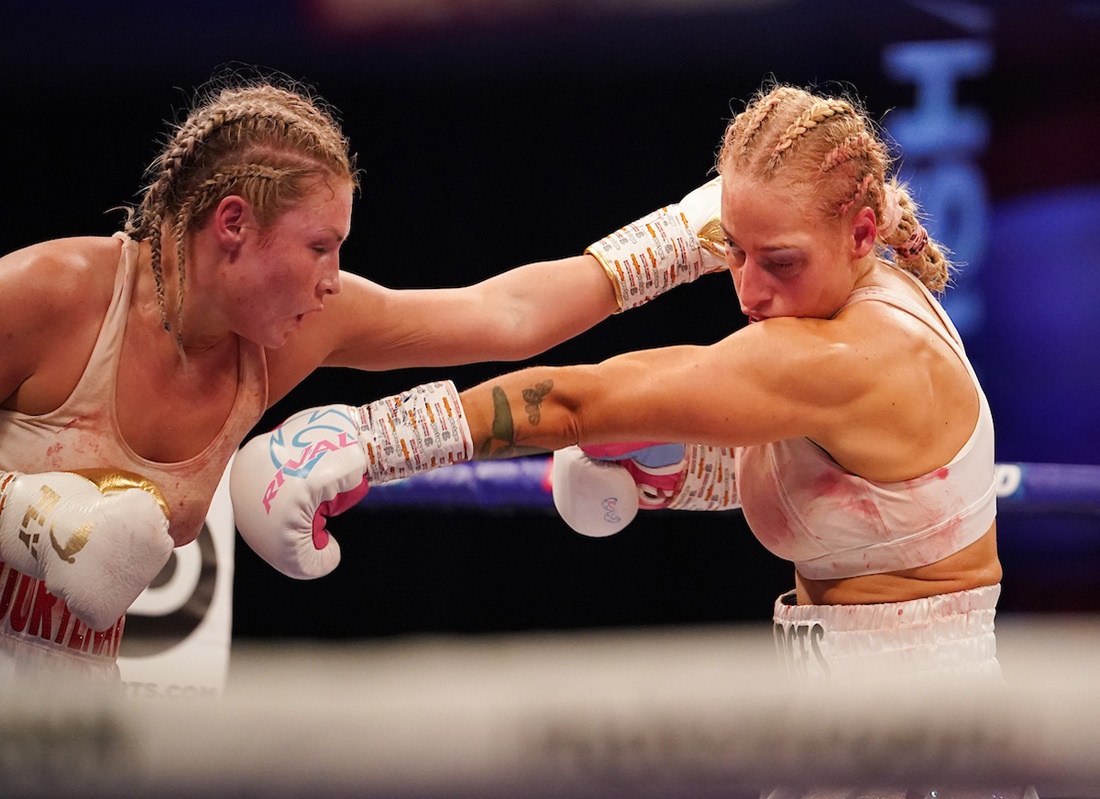 Courtenay vs. Bridges fight - photo by Dave Thompson Matchroom