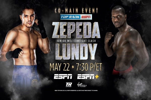 Exciting Jose Zepeda back in the ring May 22 against Hank Lundy