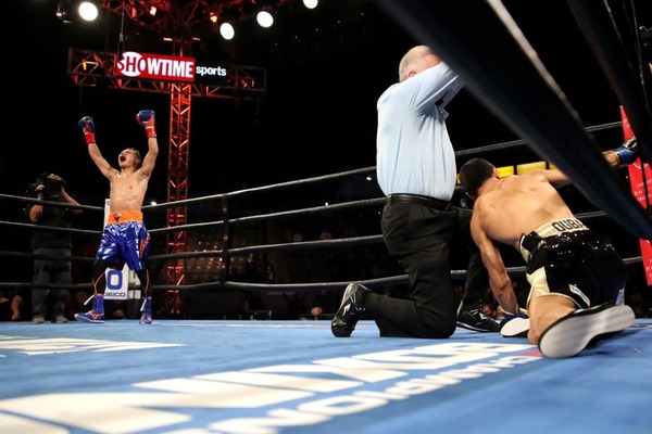 Ageless Nonito Donaire a champion again, knocks out Nordine Oubaali