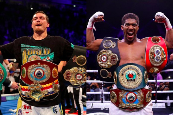 Not thrilled: Anthony Joshua likely to fight Oleksandr Usyk in September
