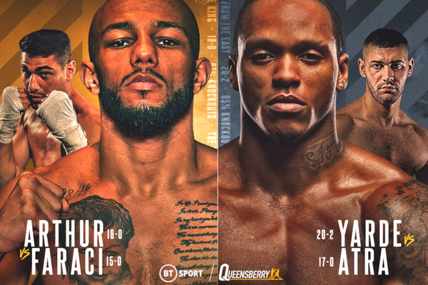Anthony Yarde and Lyndon Arthur return ahead of their highly anticipated rematch
