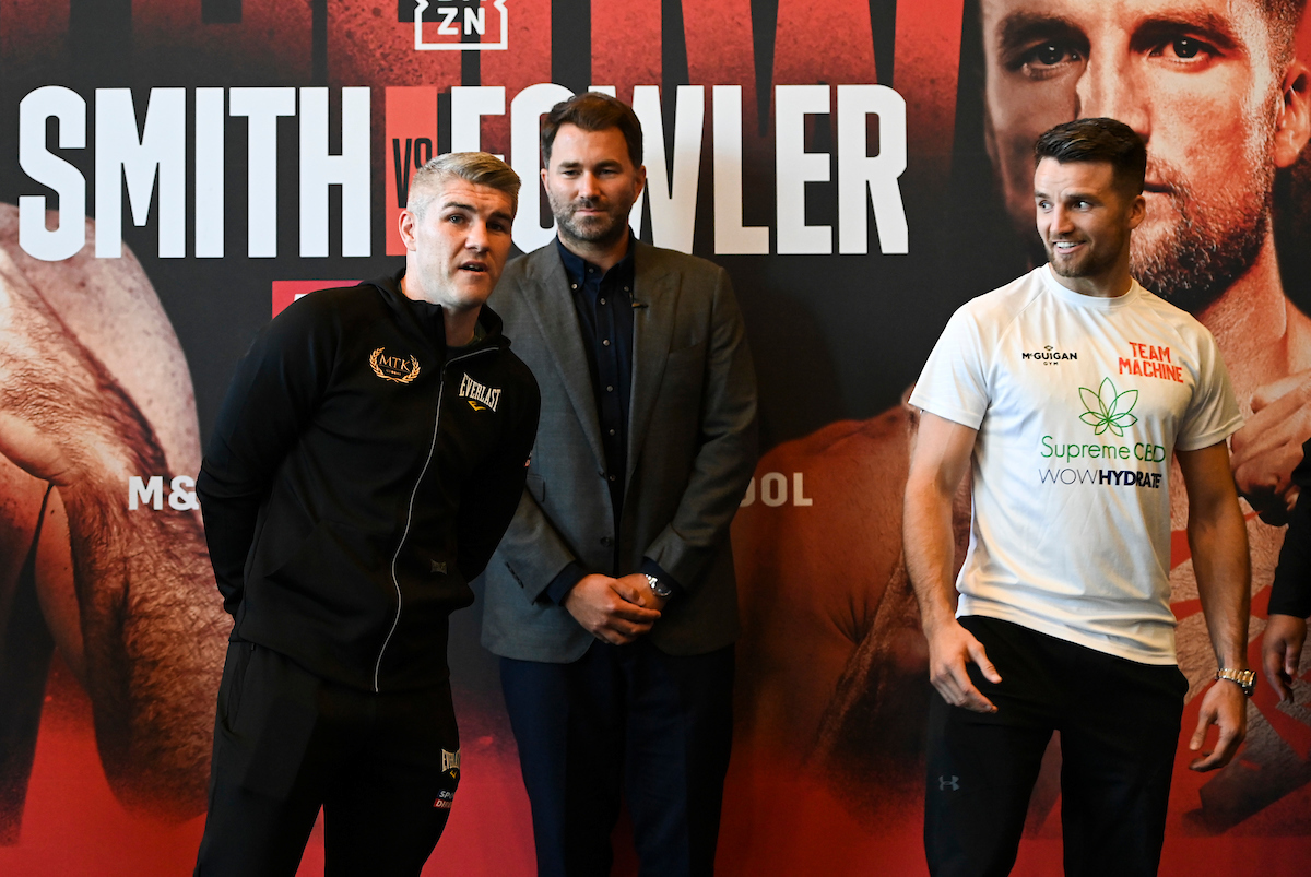 Liam Smith vs Anthony Fowler on October 9 will come under the new price point (Mark Robinson/Matchroom)