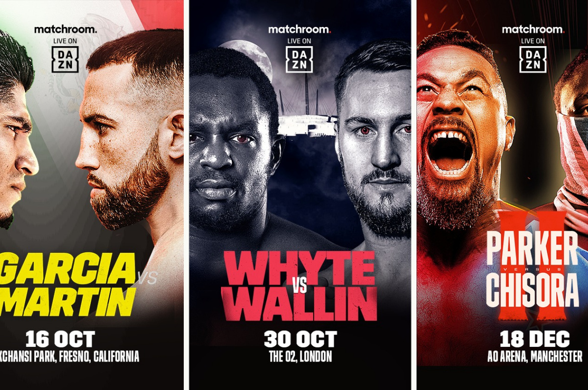 Whyte vs Wallin and more confirmed by DAZN