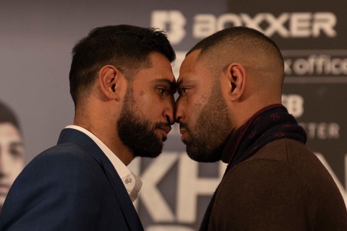 Amir Khan vs Kell Brook press conference (Boxxer/Lawrence Lustig)