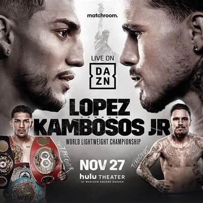 Teofimo Lopez vs. George Kambosos Jr. - to fight or to jaw