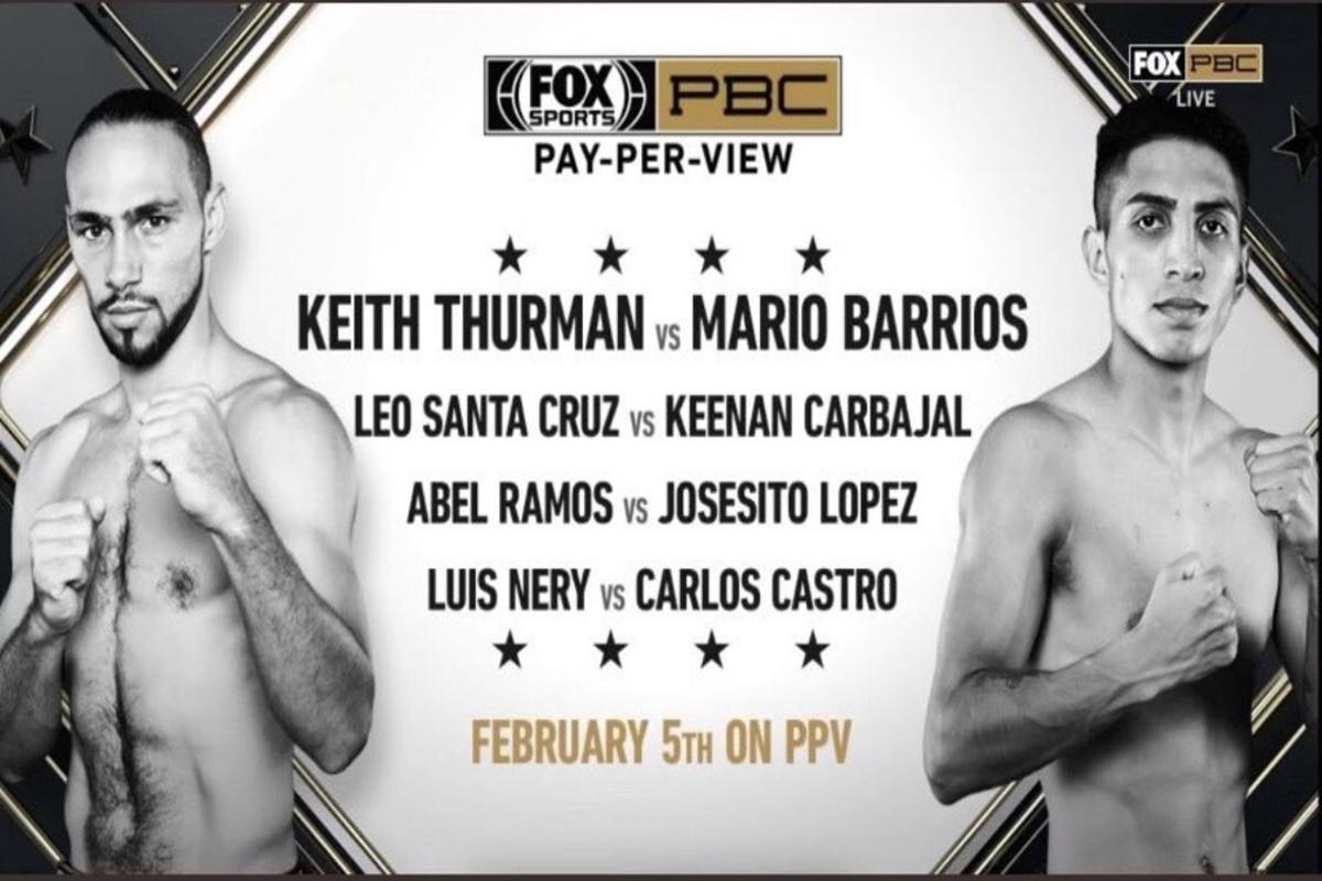 Thurman vs. Barrios Saturday night