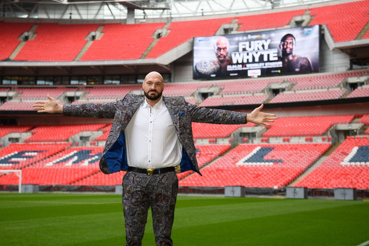 Tyson Fury vs Dillian Whyte at Wembley Stadium (Queensberry Promotions)