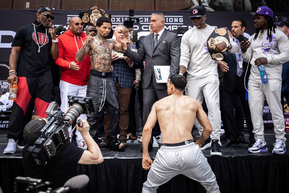 Davis v Romero - PPV - NY - Weigh In - WESTCOTT Davis v Romero - PPV - NY - Weigh In - WESTCOTT