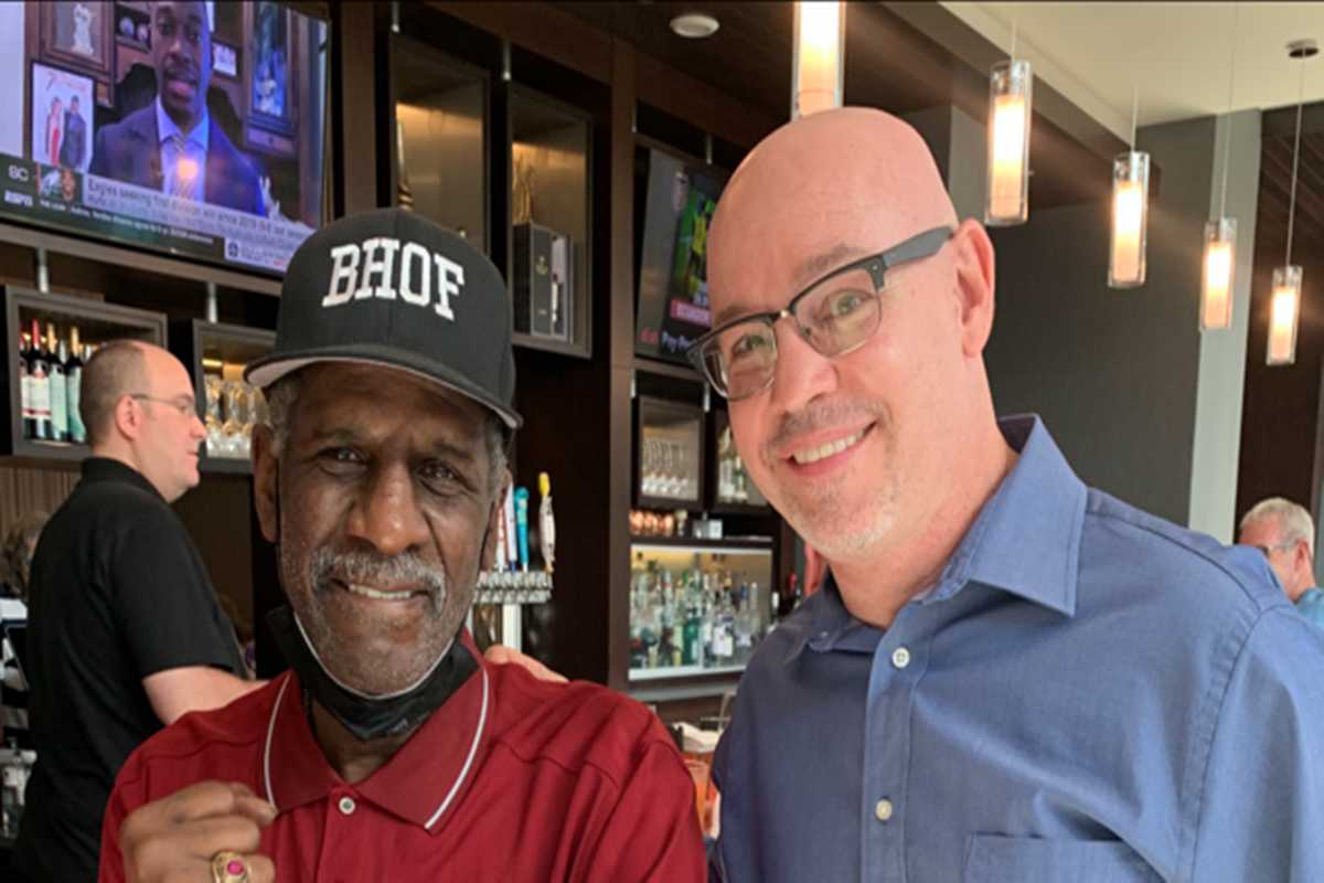 Marty with Spinks