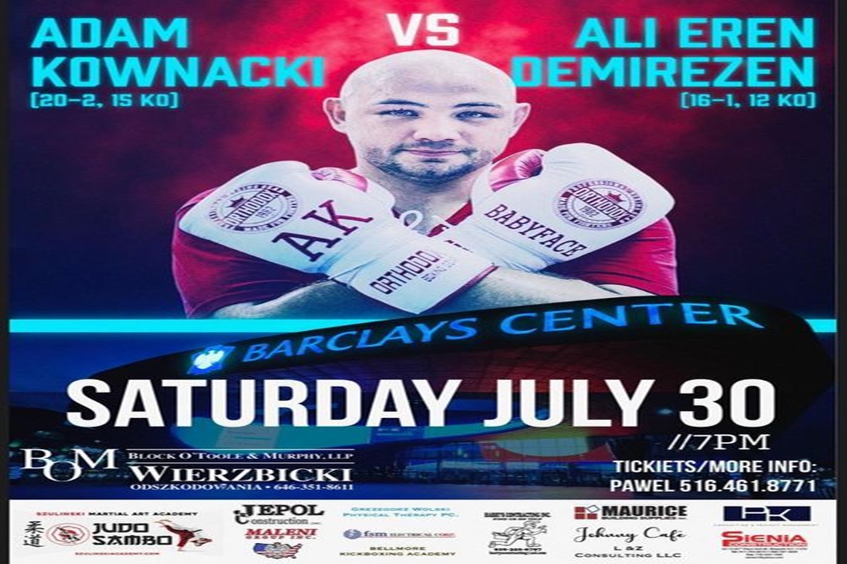 Kownacki vs. Demirezen July 30 