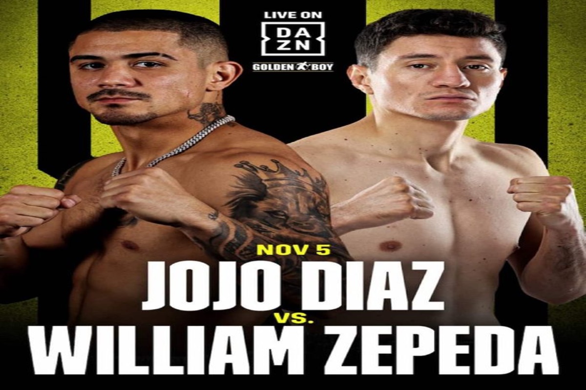 JoJo Diaz and William Zepeda to fight Oct.29