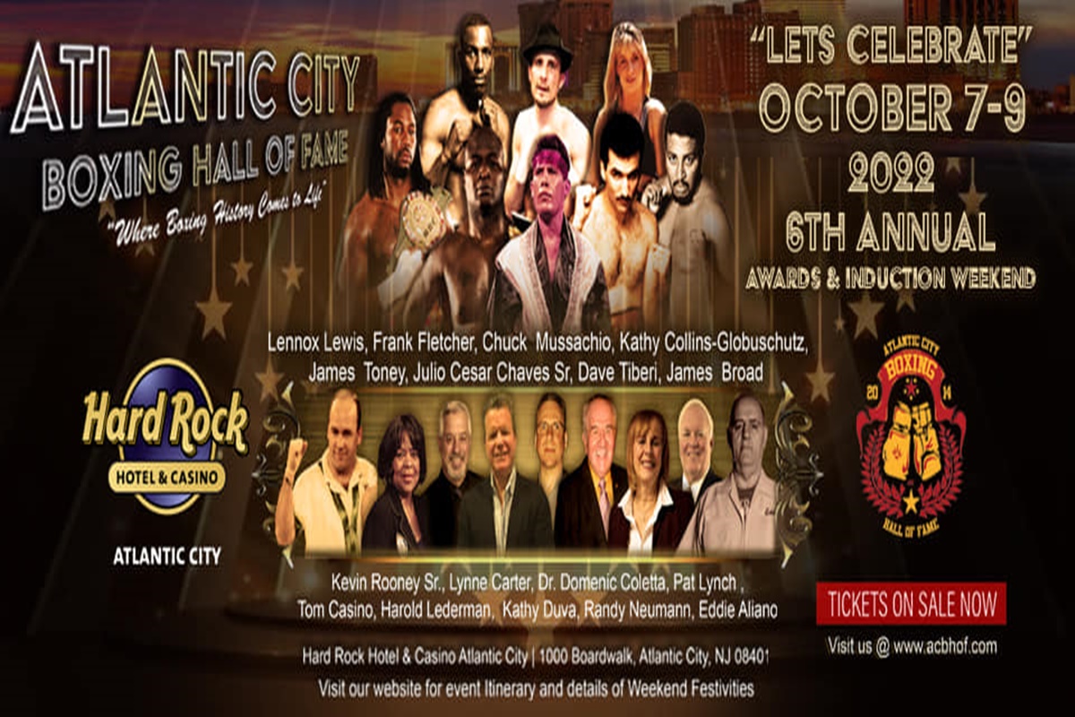 Atlantic City Boxing Hall of Fame 2022 
