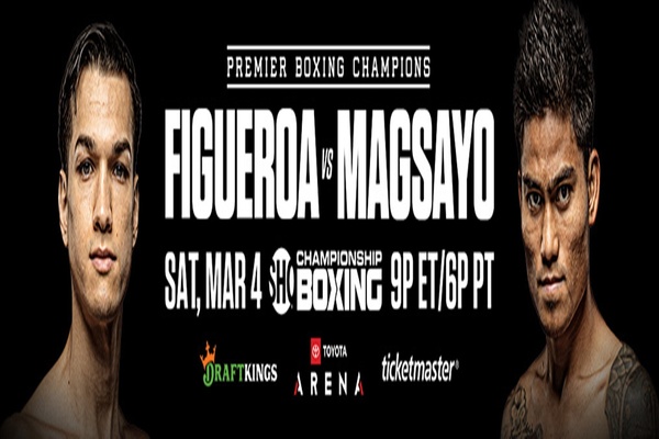 Tomorrow night: Brandon Figueroa and Mark Magsayo meet in expected brawl