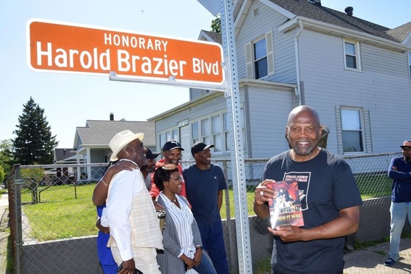 Harold Brazier honored