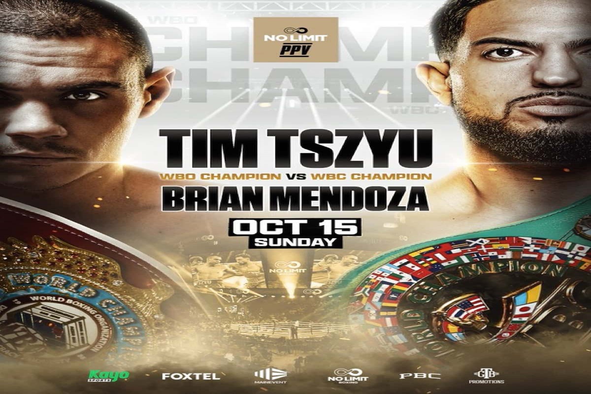 Stream Tim Tszyu x Brian Mendoza luta AO VIVO NO canal de TV by