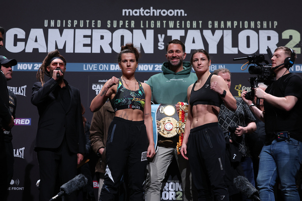 Chantelle Cameron - Katie Taylor weigh in