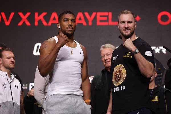 Day of Reckoning weigh-in results - Anthony Joshua, Otto Wallin, Deontay Wilder, Joseph Parker