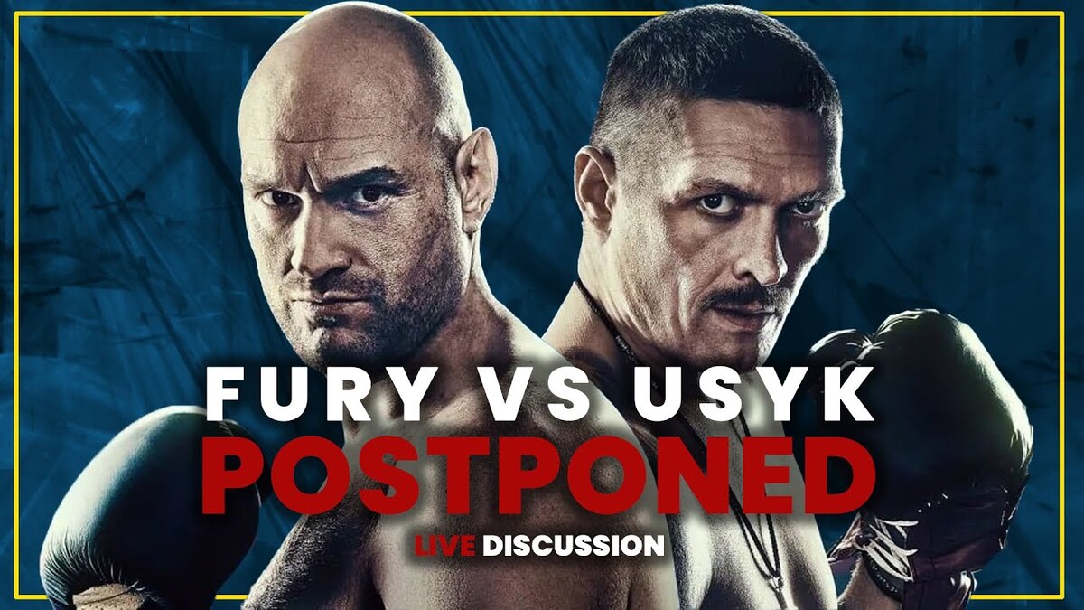 SecondsOut Boxing News - Videos - FURY VS USYK POSTPONED! Tyson Fury ...