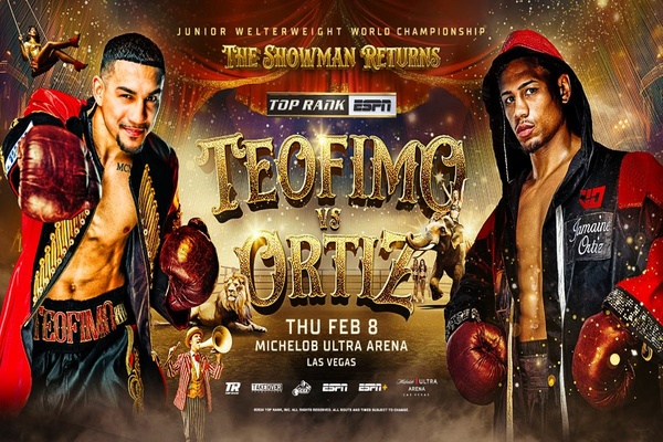 Teofimo Lopez returns to the ring to tangle with spoiler Jamaine Ortiz