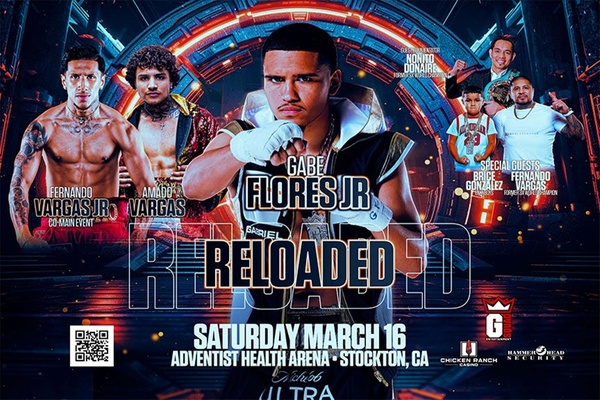 Gabe Flores Jr. and friends rockin’ Stockton March 16