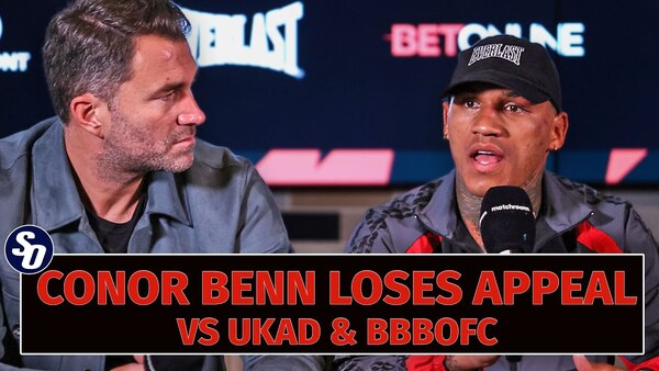 Conor Benn LOSES APPEAL vs UKAD &amp; BBBofC | FIGHTING FUTURE in JEOPARDY!