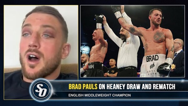 'HEANEY DOESN'T WANT REMATCH' - Brad Pauls on draw and GUMSHIELD CONTROVERSY