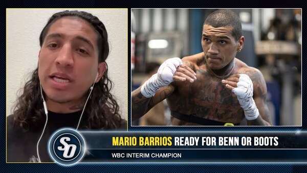 'CONOR BENN, IN YOUR BACKYARD!' - WBC Interim king Mario Barrios WANTS ALL THE SMOKE