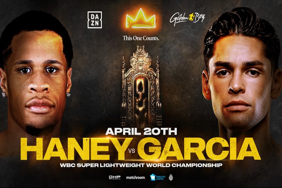Haney vs Garcia April 20 
