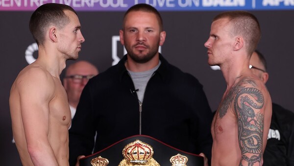 MUST WIN! Peter McGrail Vs Marc Leach • FULL WEIGH IN &amp; FACE OFF | Matchroom Boxing and DAZN