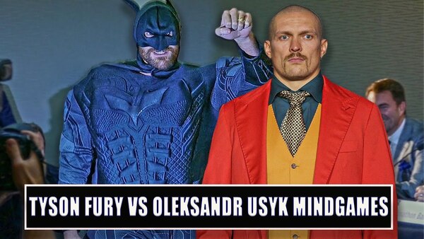 MINDGAMES! Tyson Fury &amp; Oleksandr Usyk BATTLE HAS STARTED!