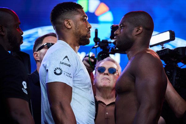 Anthony Joshua vs. Daniel Dubois - weigh-in