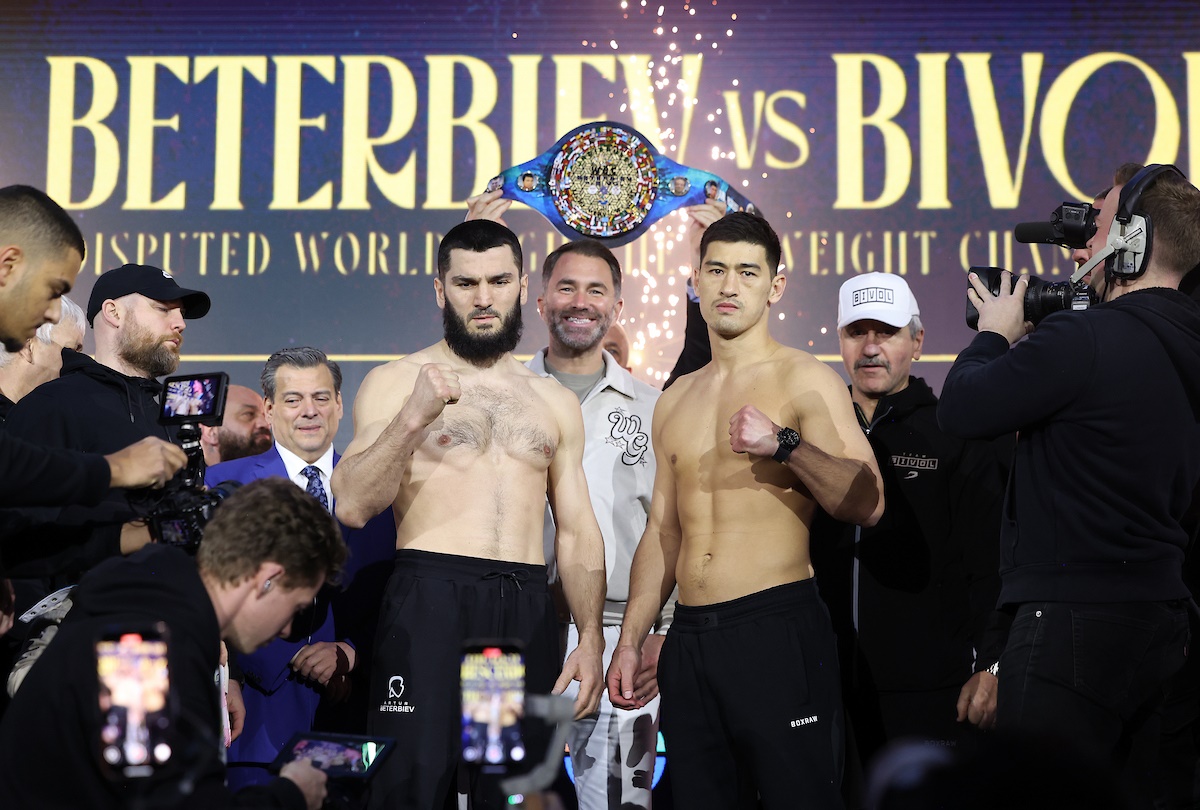 Beterbiev_v_Bivol_2_Weigh_In Undisputed Light Heavyweight Championship