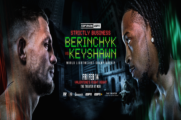 Keyshawn Davis takes on Denys Berinchyk for WBO 135-pound title in NYC