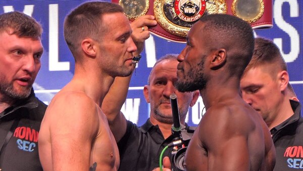 TENSE! Josh Taylor vs Ekow Essuman | WEIGH IN &amp; FACE OFF ft. Moses Itauma | DAZN Boxing