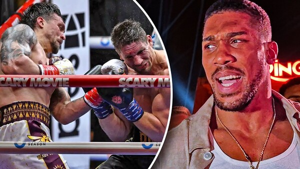 Anthony Joshua IMMEDIATE REACTION to CONTROVERSIAL Oleksandr Usyk win
