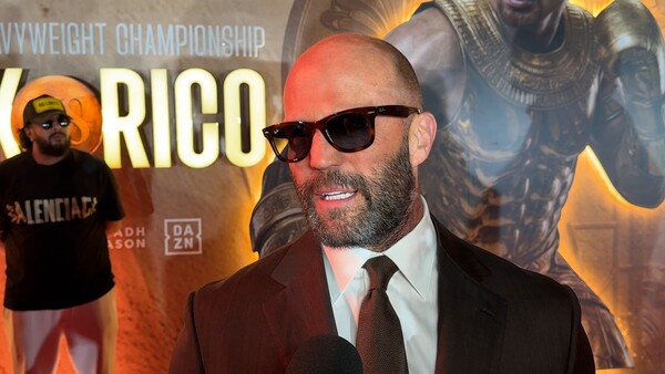 Jason Statham REACTS to Fury vs Joshua - 'I CANT WAIT!'